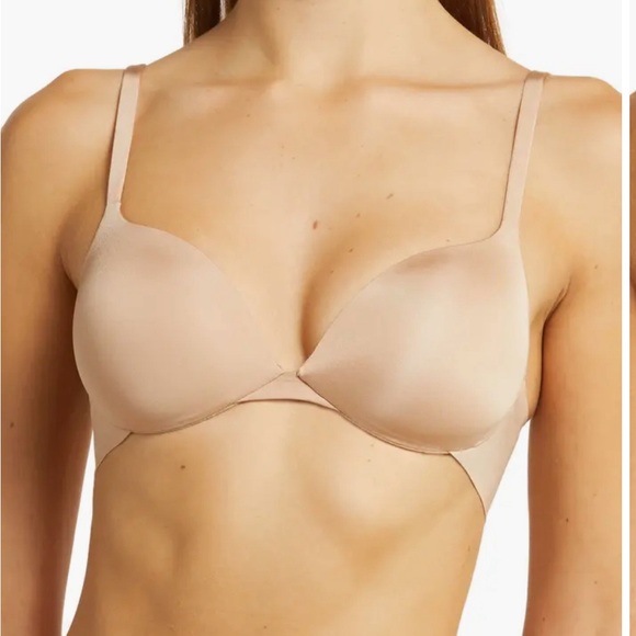 NWT Ultimate Collection Teardrop Underwire Push-Up Bra size 38B color is sand - Picture 5 of 10